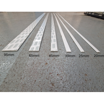 Plastic Architrave 2.4m Cloaking Fillet D Mould 20mm 30mm 25...